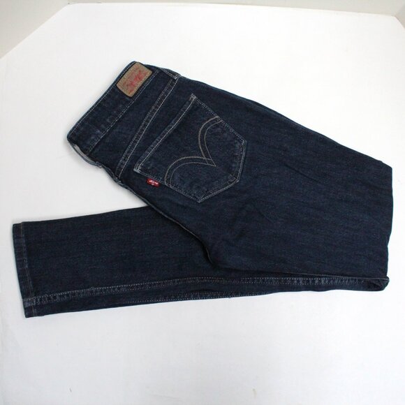 Junior Women's Size 1 Medium Levi's 524 Too Super Low Skinny Leg Jeans - Picture 12 of 14